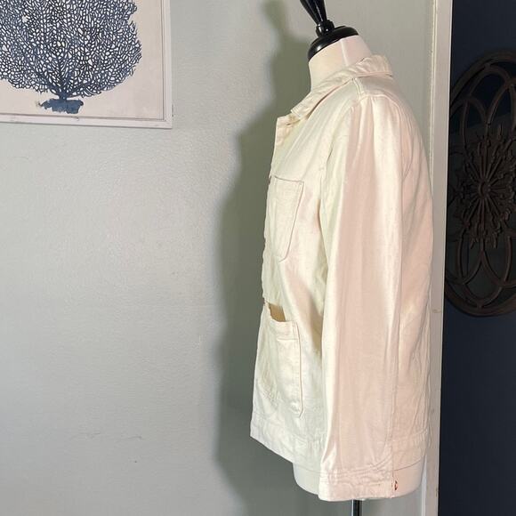 Everlane Women's Off-White 100% Cotton “Chore Jacket”. - Picture 3 of 6